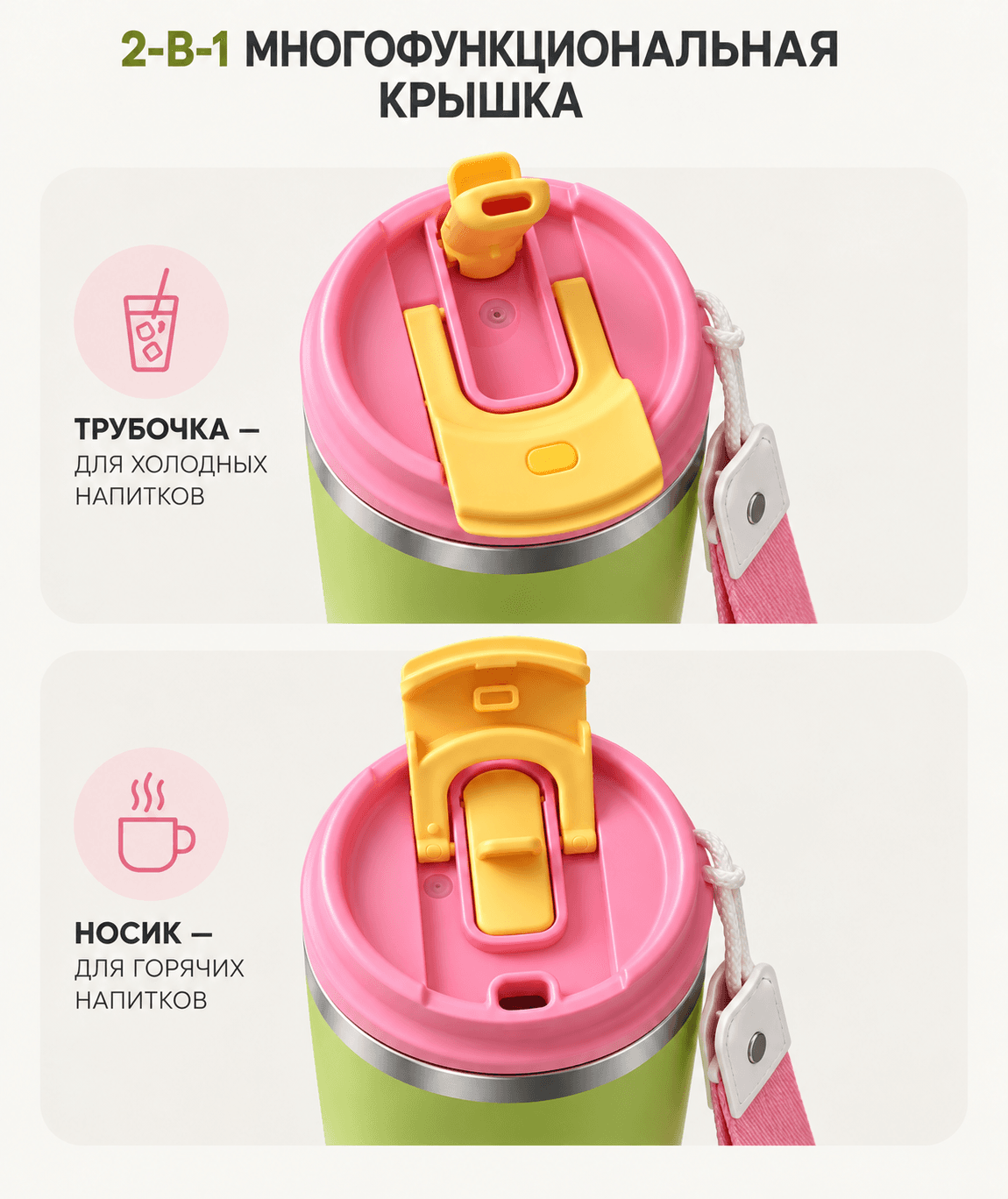 термос-кружка eкā · фото 3